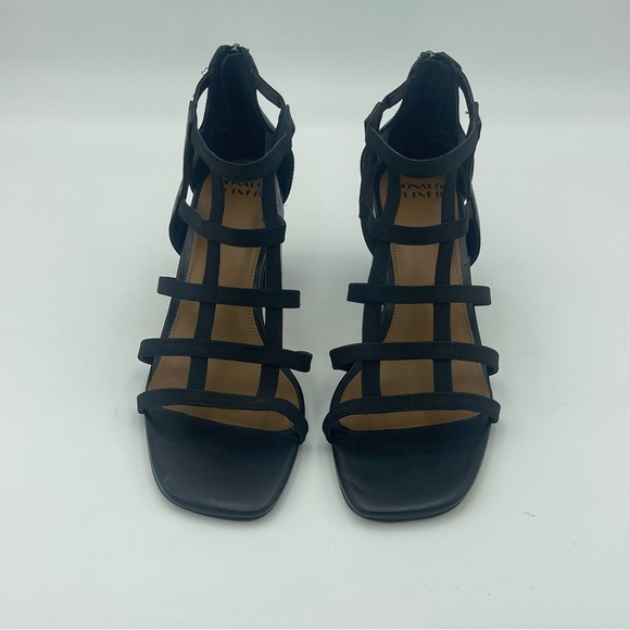 Donald Pliner Poeme Black Caged Sandal-SZ 10-MSRP $298-NEW NO BOX - Picture 10 of 10